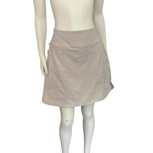 Sherpa Adventure Gear Skort Womens Size 10 Beige A-Line Outdoor Travel